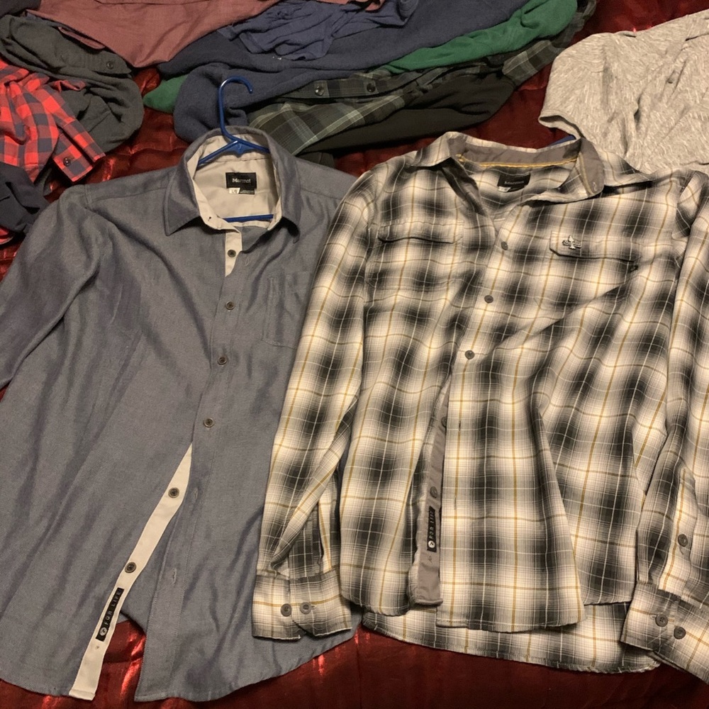 Marmot button down shirt bundle